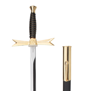 Logendegen schwarzer Griff