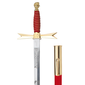 Logendegen roter Griff