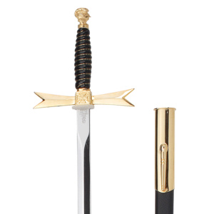 Logendegen schwarzer Griff